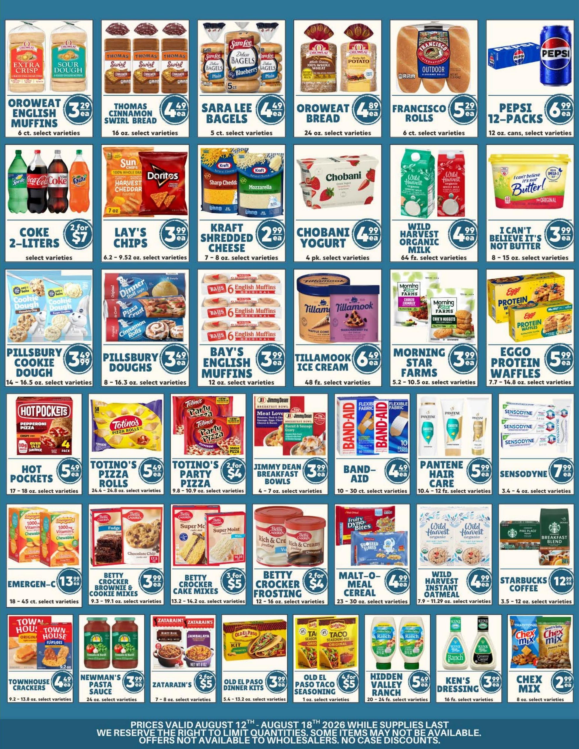 Juneau Foodland IGA (Juneau–Douglas Area, AK) Weekly Ad August 12 - 18, 2026