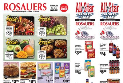 Rosauers (Spokane Valley–Otis Orchards Area, ID–WA) Weekly Ad August 12 - 18, 2026