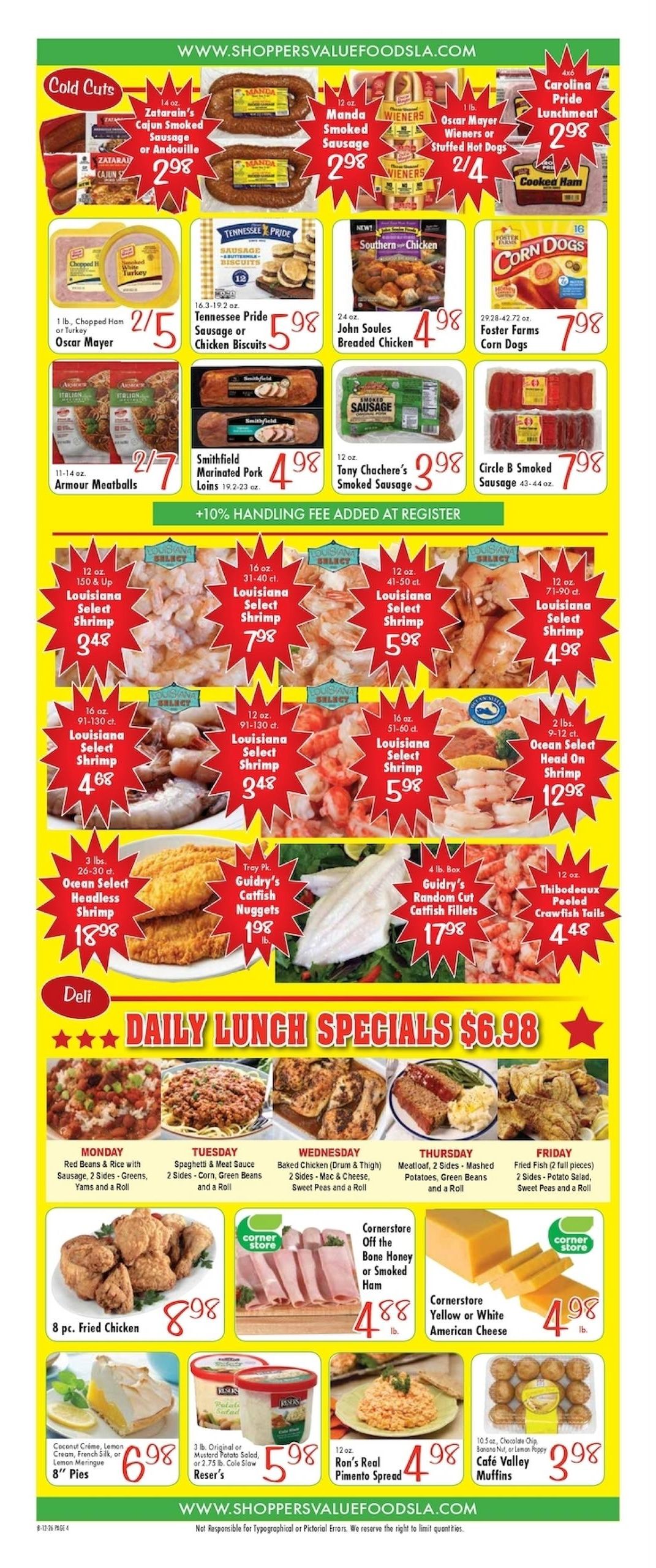 Shoppers Value Foods LA Weekly Ad August 12 - 25, 2026