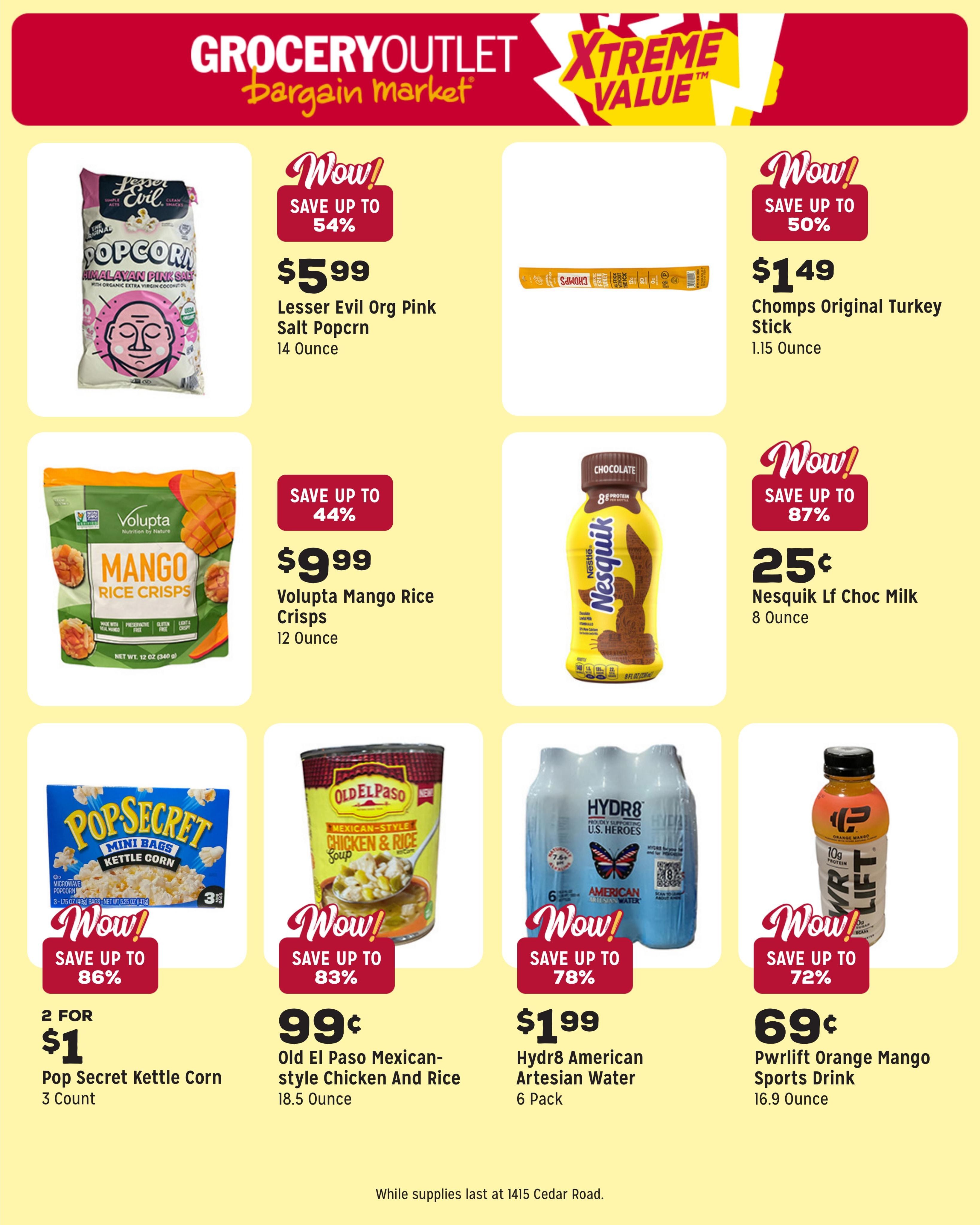 Grocery Outlet (Elizabeth City Area, NC) Weekly Ad August 12 - 18, 2026