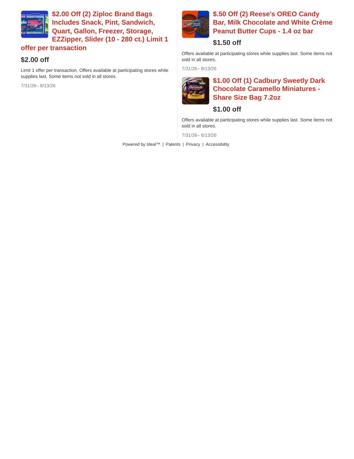 Rick's IGA Weekly Ad July 31 - August 13, 2026