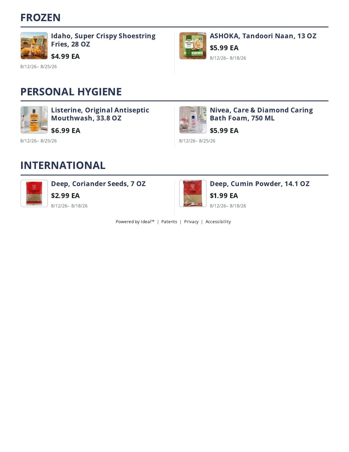 Todos Neighborhood Markets (16593 River Ridge Blvd, Woodbridge, VA) Weekly Ad August 12 - 25, 2026