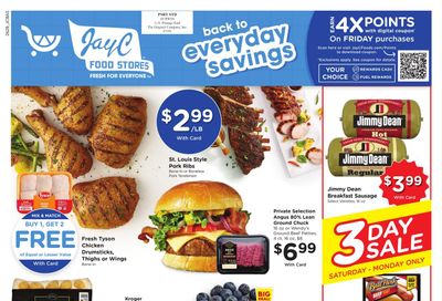 JayC Food Stores (Spencer–Olney Area, IL–IN) Weekly Ad August 12 - 18, 2026