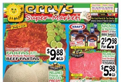 Jerry's Supermarkets Weekly Ad August 12 - 18, 2026