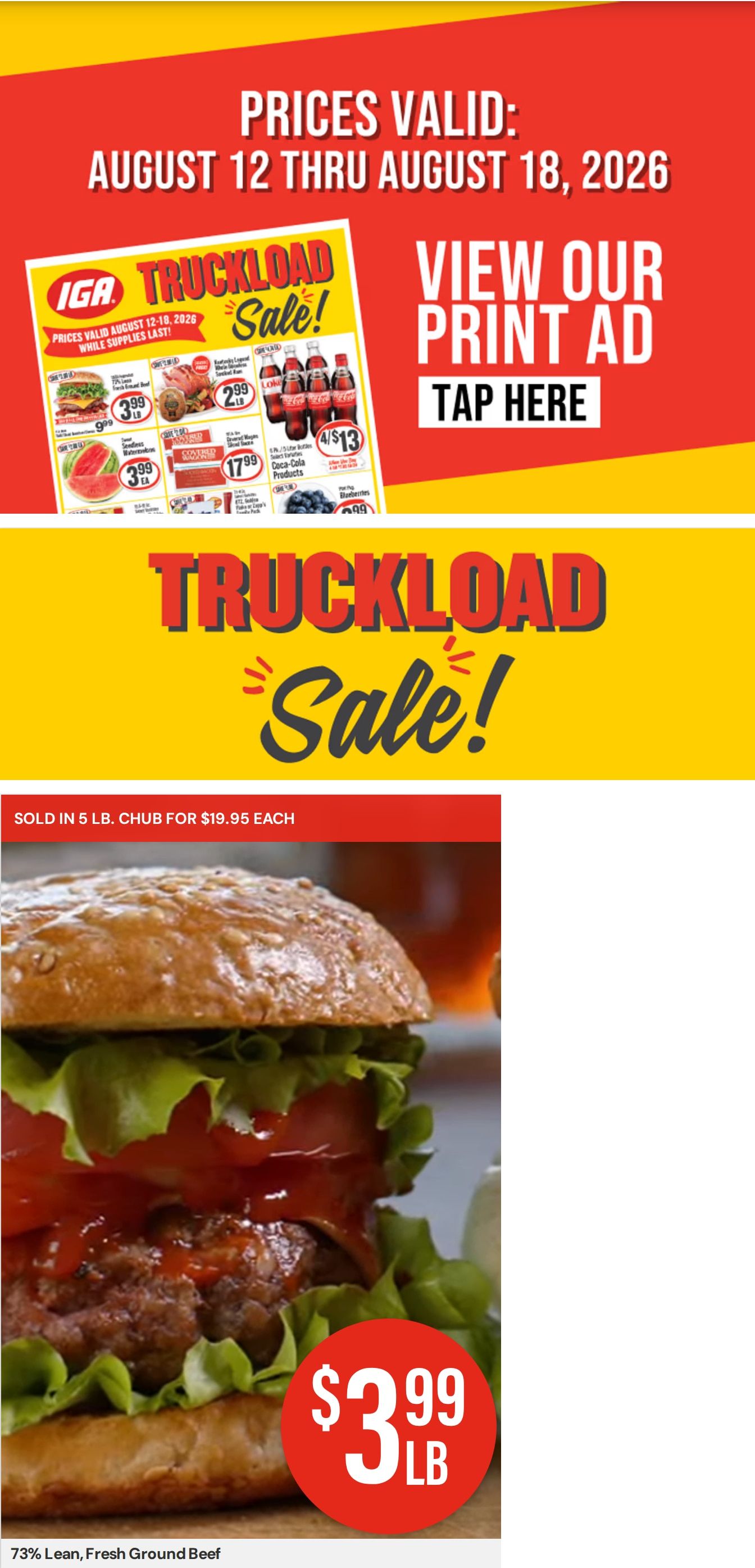 My IGA (New Haven, KY) Weekly Ad August 12 - 18, 2026