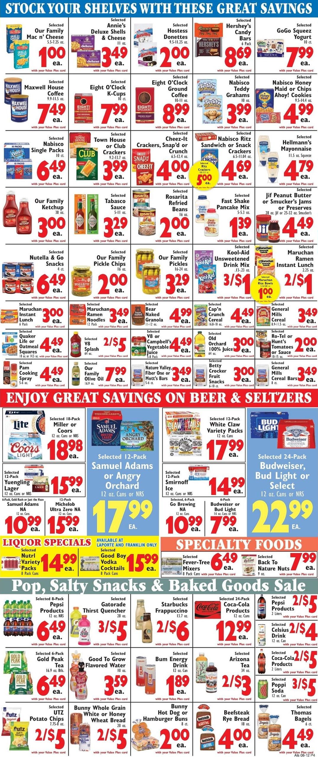 Al's Supermarket Weekly Ad August 12 - 18, 2026