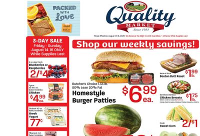 Quality Market - Delta Weekly Ad August 12 - 18, 2026