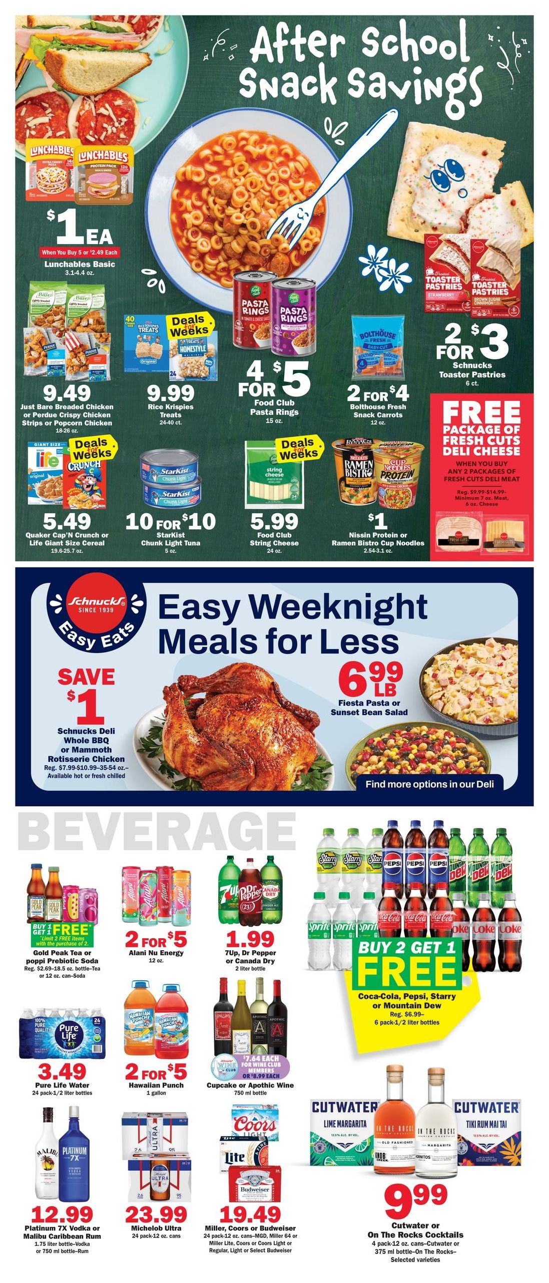 Schnucks (Loves Park–Rockford Area, IL–WI) Weekly Print Weekly Ad August 19 - 25, 2026