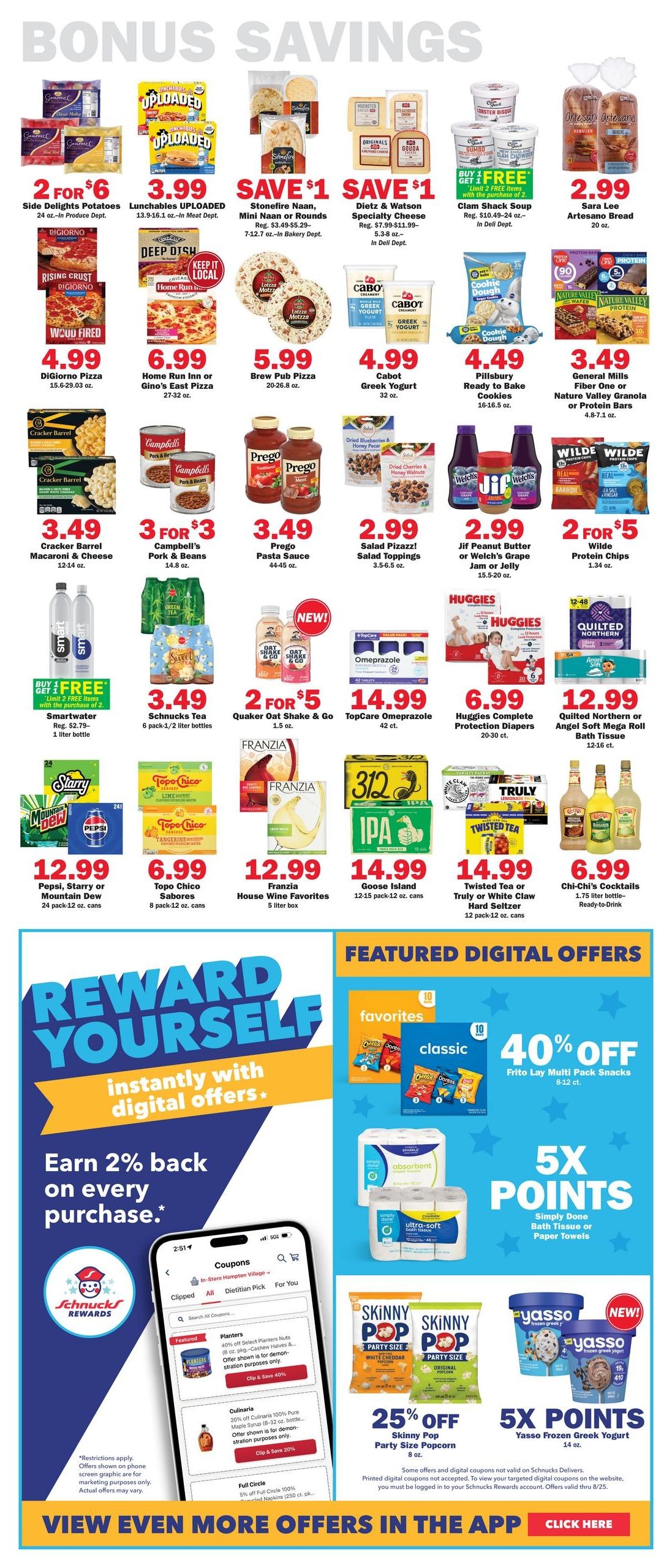 Schnucks (Loves Park–Rockford Area, IL–WI) Weekly Print Weekly Ad August 19 - 25, 2026