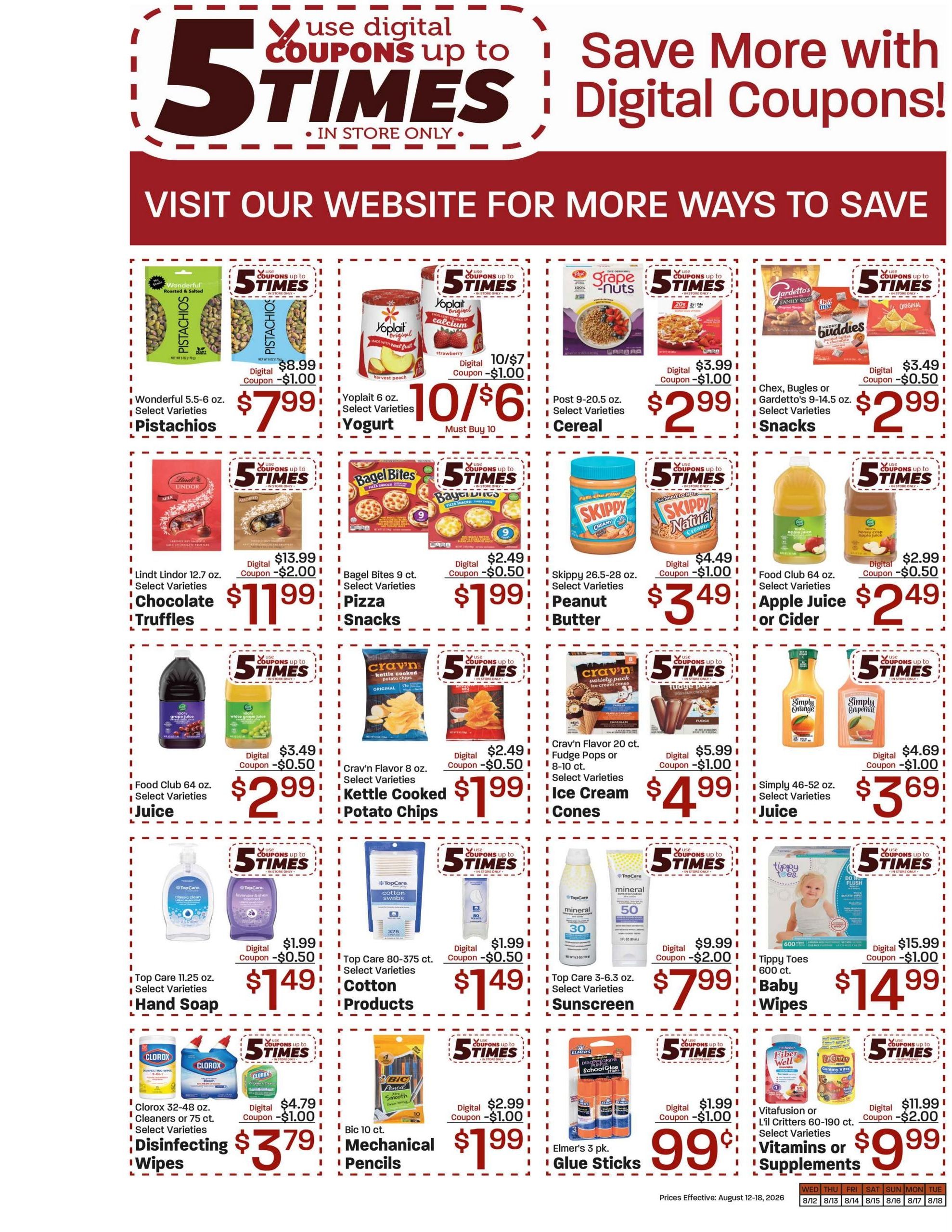 Maceys (West Valley City–West Jordan Area, UT) Weekly Ad August 12 - 18, 2026