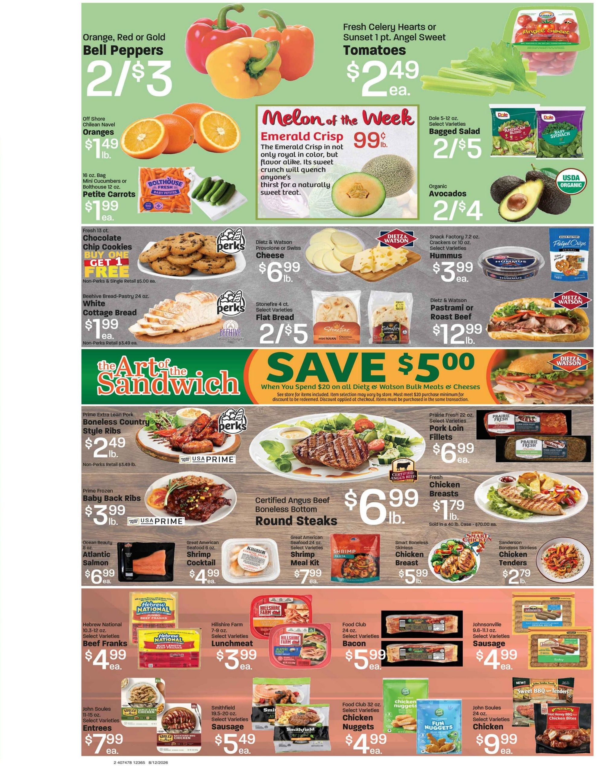 Fresh Market Weekly Ad August 12 - 18, 2026