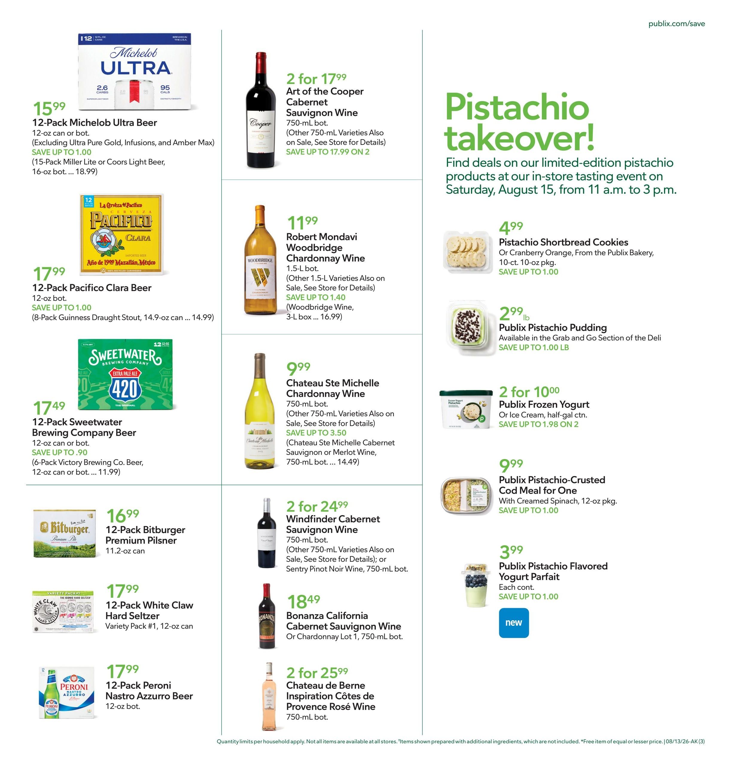 Publix (Phenix City Area, AL) Weekly Ad August 12 - 18, 2026