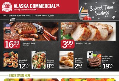 Alaska Commercial (Ketchikan–Klawock Area, AK) Weekly Ad August 12 - 18, 2026
