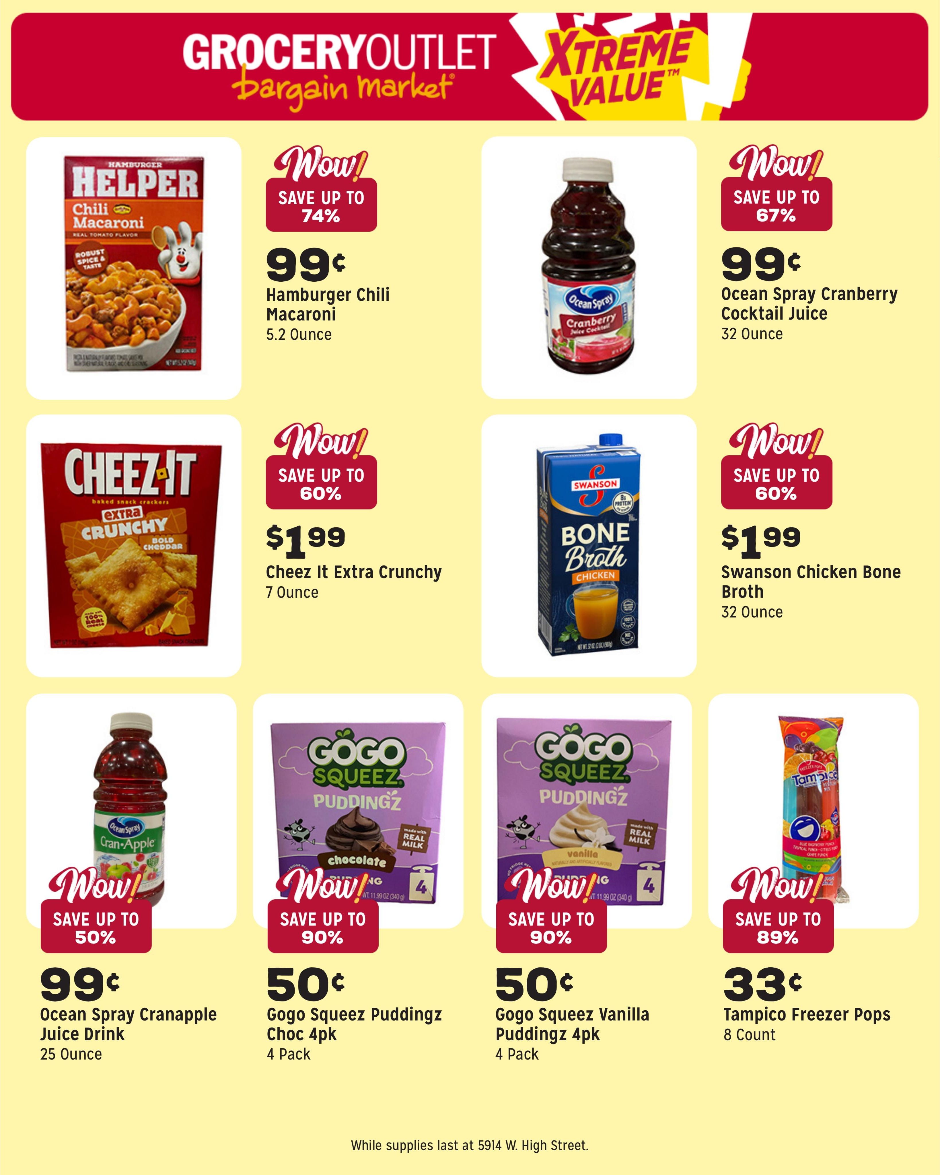 Grocery Outlet (Newport News–Hampton Area, VA) Weekly Ad August 12 - 18, 2026