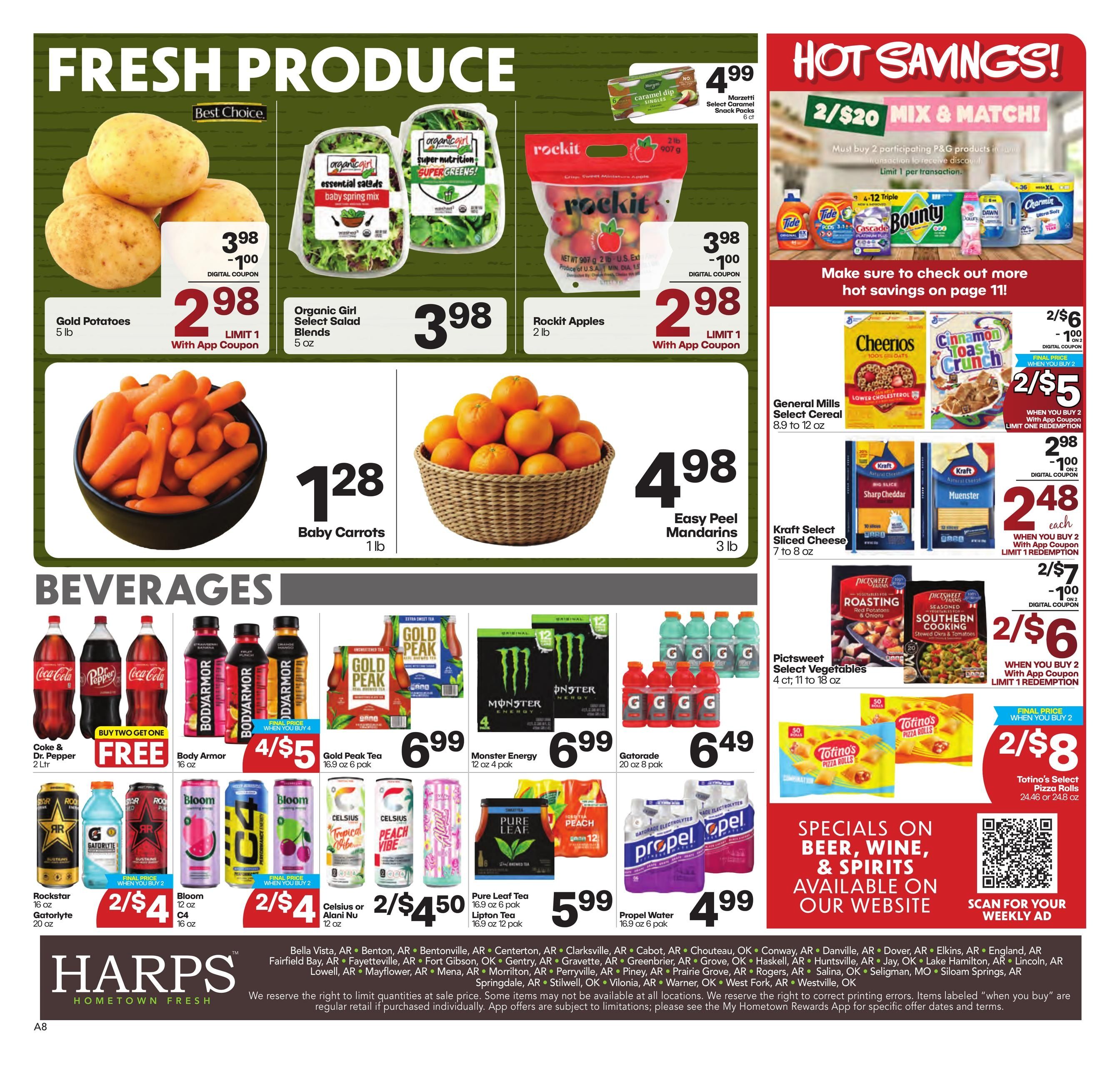 Harps Foods (Norman–Washington Area, OK) Weekly Ad August 12 - 18, 2026