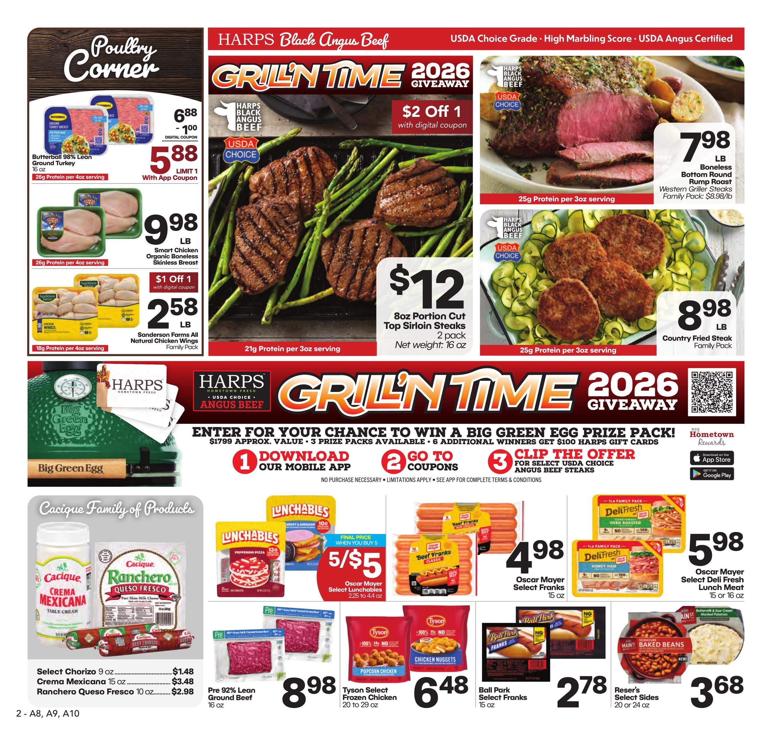 Harps Foods (Norman–Washington Area, OK) Weekly Ad August 12 - 18, 2026