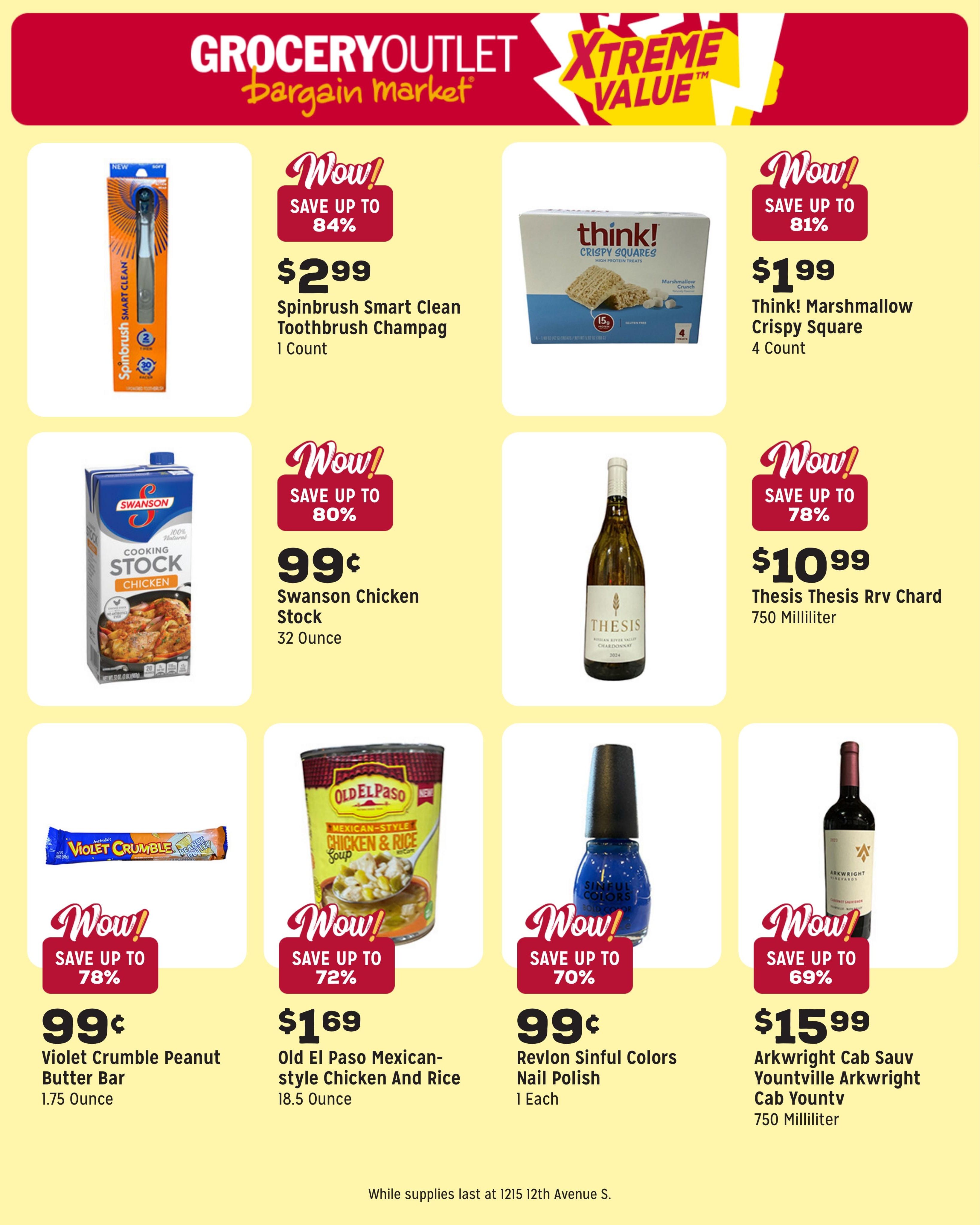 Grocery Outlet (Nampa Area, ID) Weekly Ad August 12 - 18, 2026