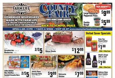 County Fair Food Stores (Mitchell, SD) Weekly Ad August 12 - 18, 2026