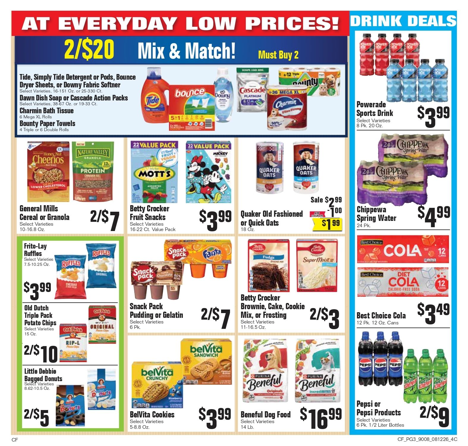 County Fair Food Stores (Mitchell, SD) Weekly Ad August 12 - 18, 2026