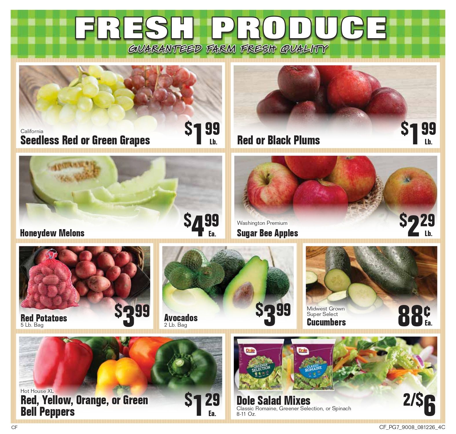 County Fair Food Stores (Mitchell, SD) Weekly Ad August 12 - 18, 2026