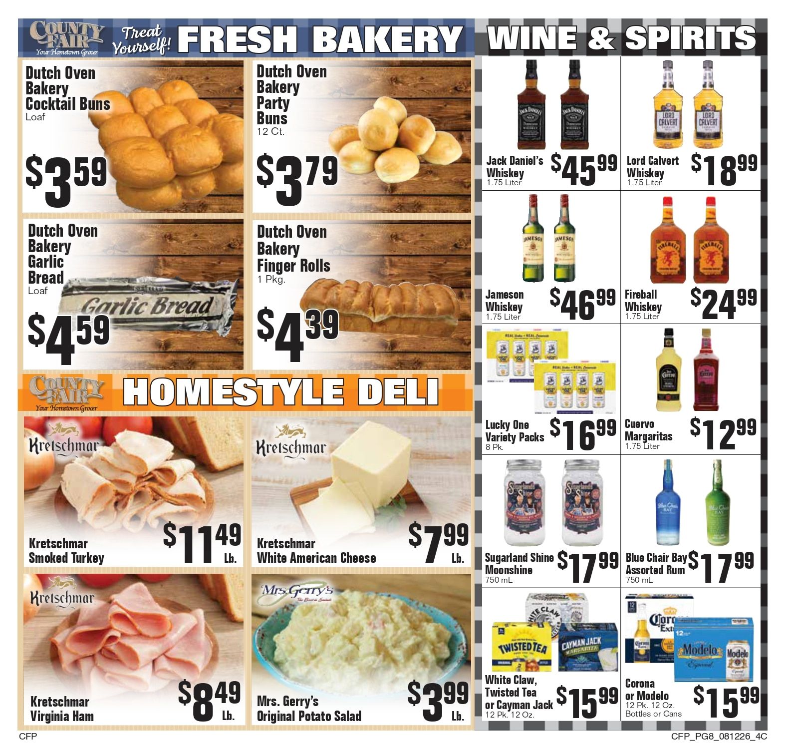 County Fair Food Stores (Platte, SD) Weekly Ad August 12 - 18, 2026