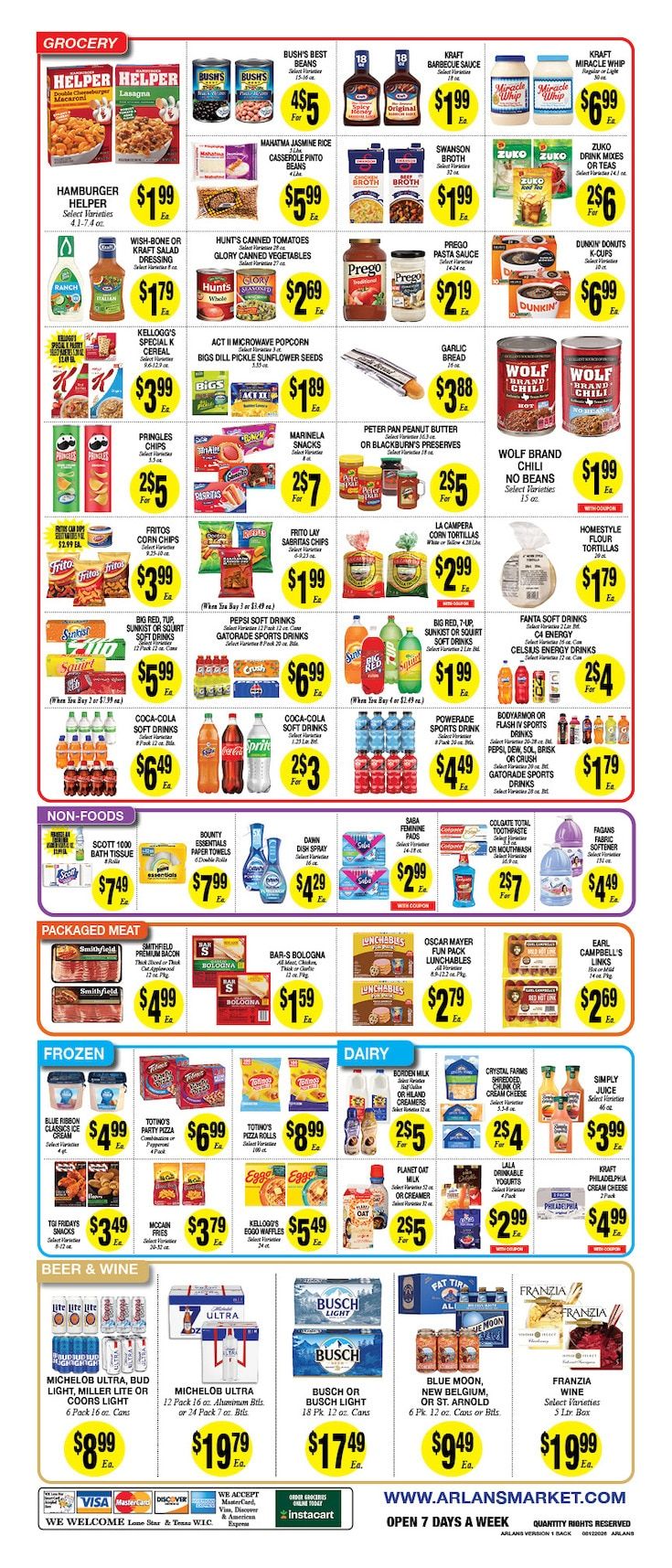 Arlan's Market (Freeport and other locations, TX) Weekly Ad August 12 - 18, 2026