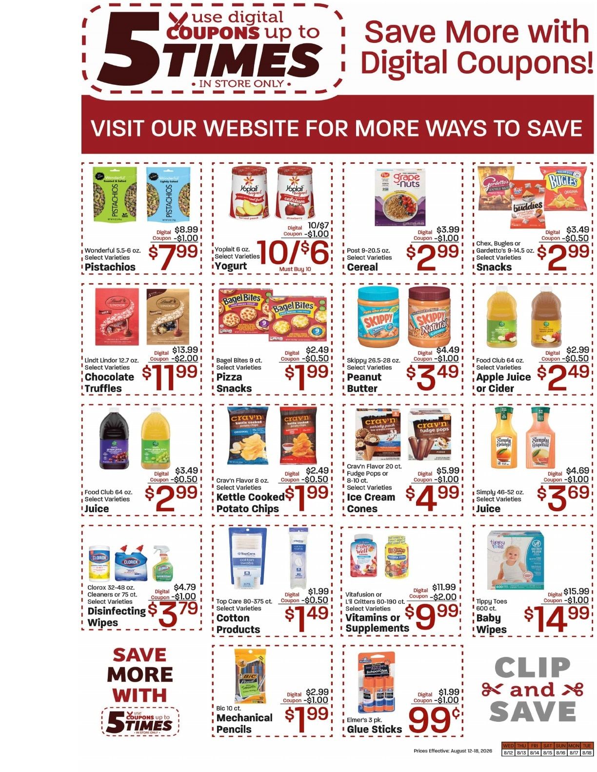 Quality Market (180 East Main, Delta, UT) Weekly Ad August 12 - 18, 2026
