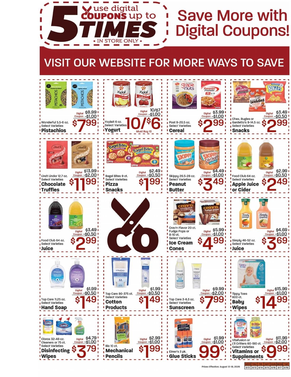 Honey's Marketplace (Kanab, UT) Weekly Ad August 12 - 18, 2026