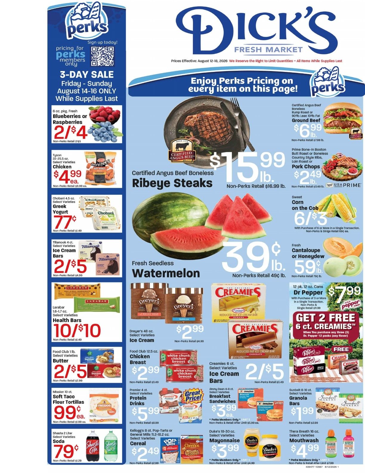 Dick's Market (Bountiful, UT) Weekly Ad August 12 - 18, 2026