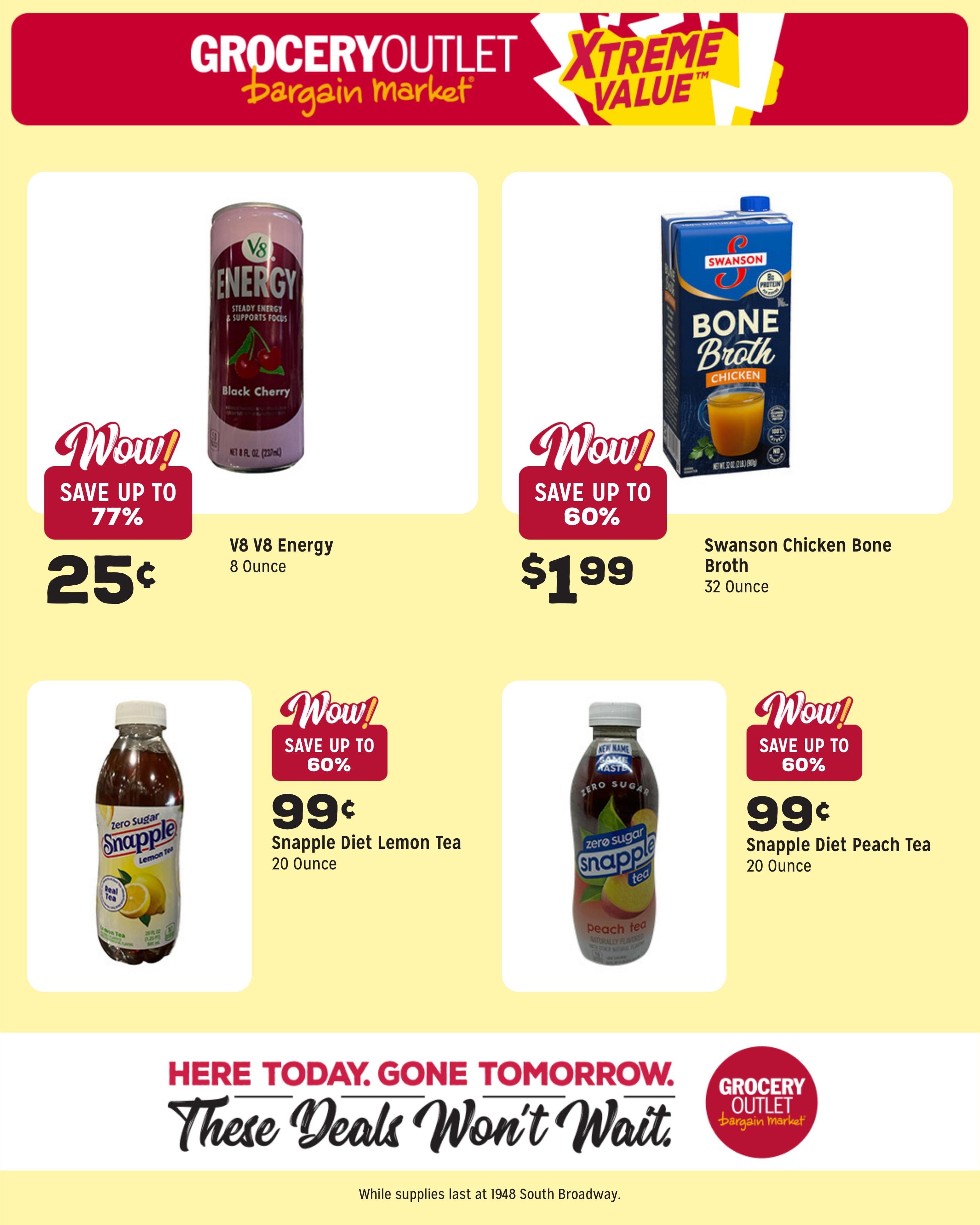 Grocery Outlet (Santa Maria Area, CA) Weekly Ad August 12 - 18, 2026