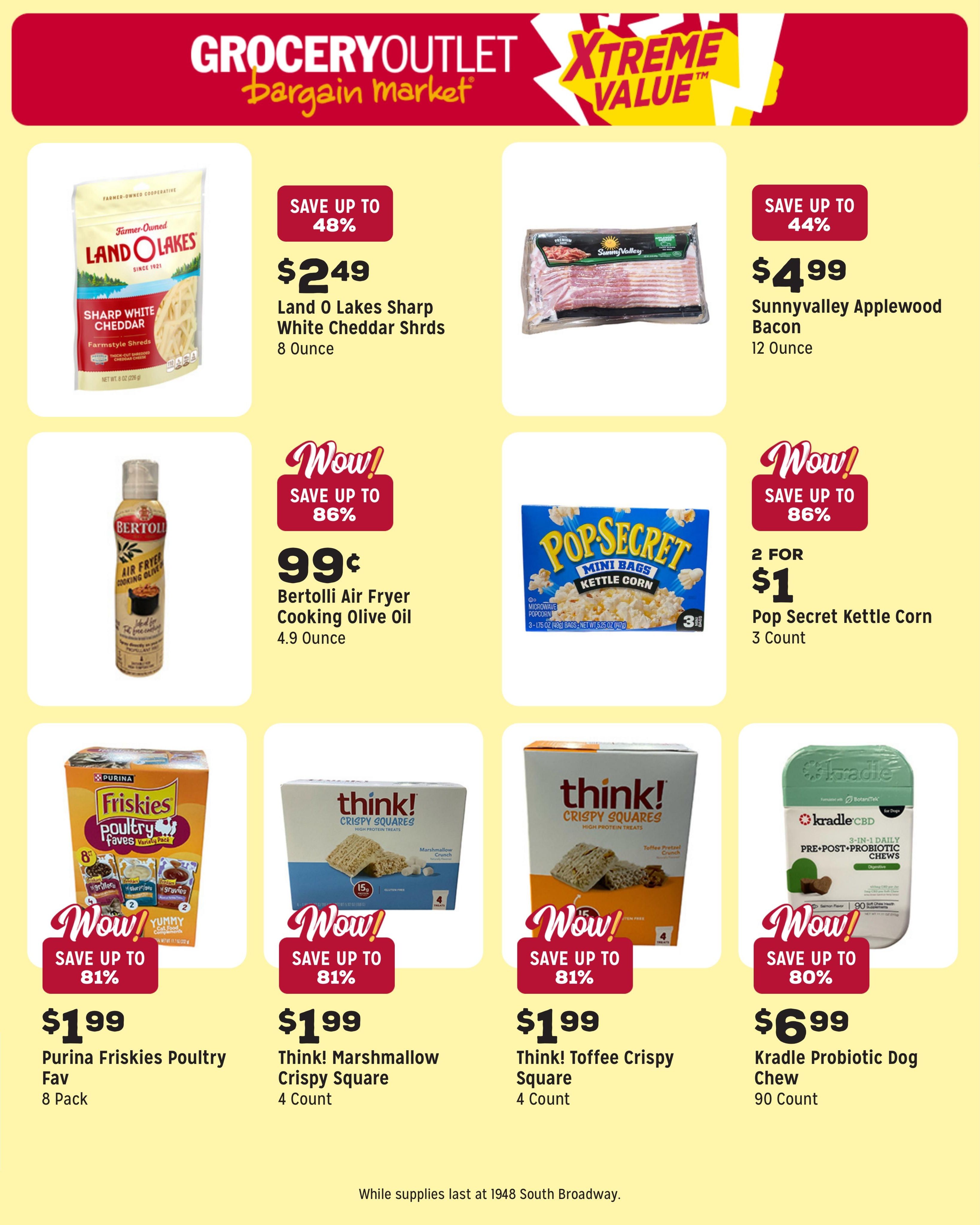 Grocery Outlet (Santa Maria Area, CA) Weekly Ad August 12 - 18, 2026