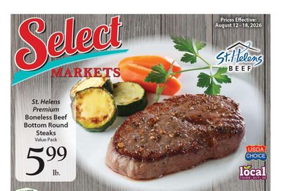 Okie's Select Market Weekly Ad August 12 - 18, 2026