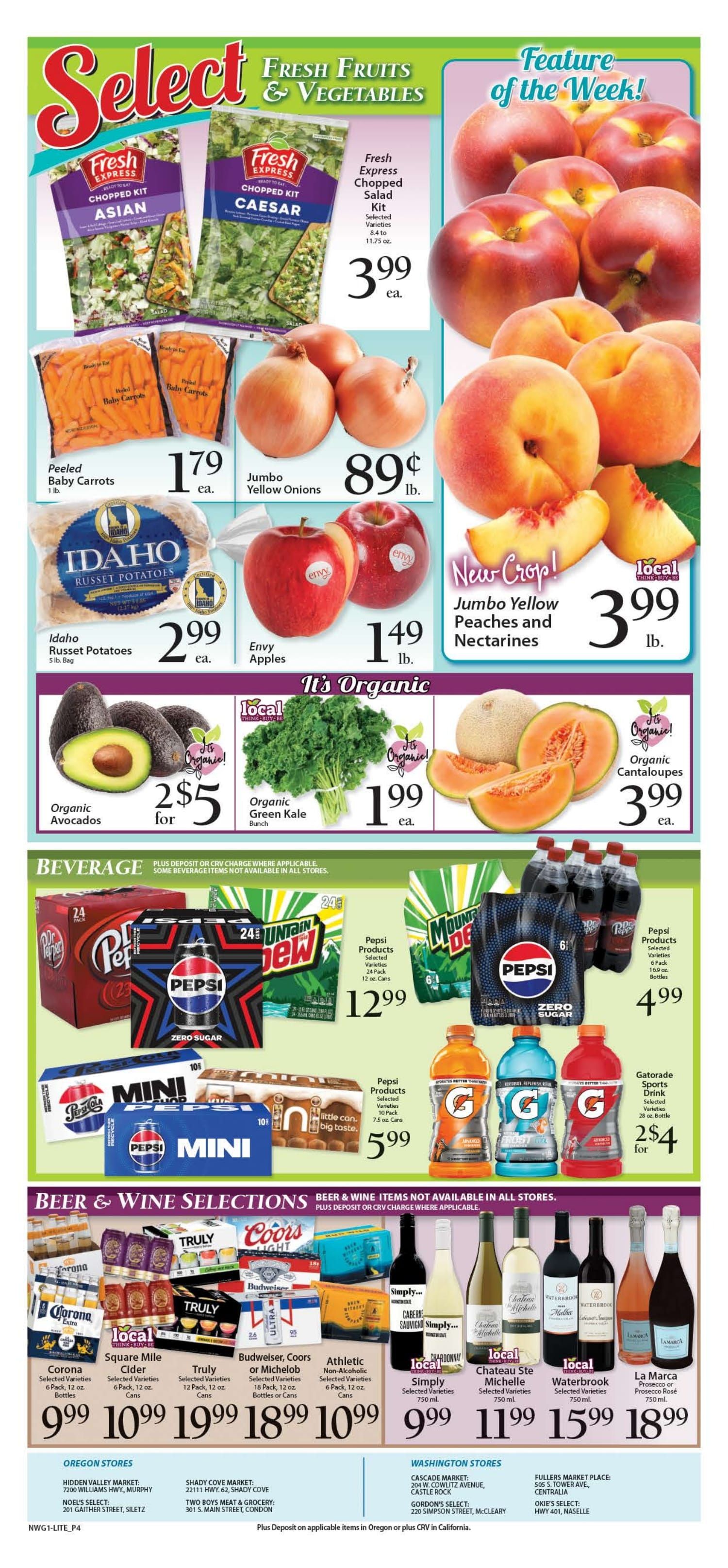 Okie's Select Market Weekly Ad August 12 - 18, 2026