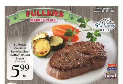 Fuller's Market Weekly Ad August 12 - 18, 2026