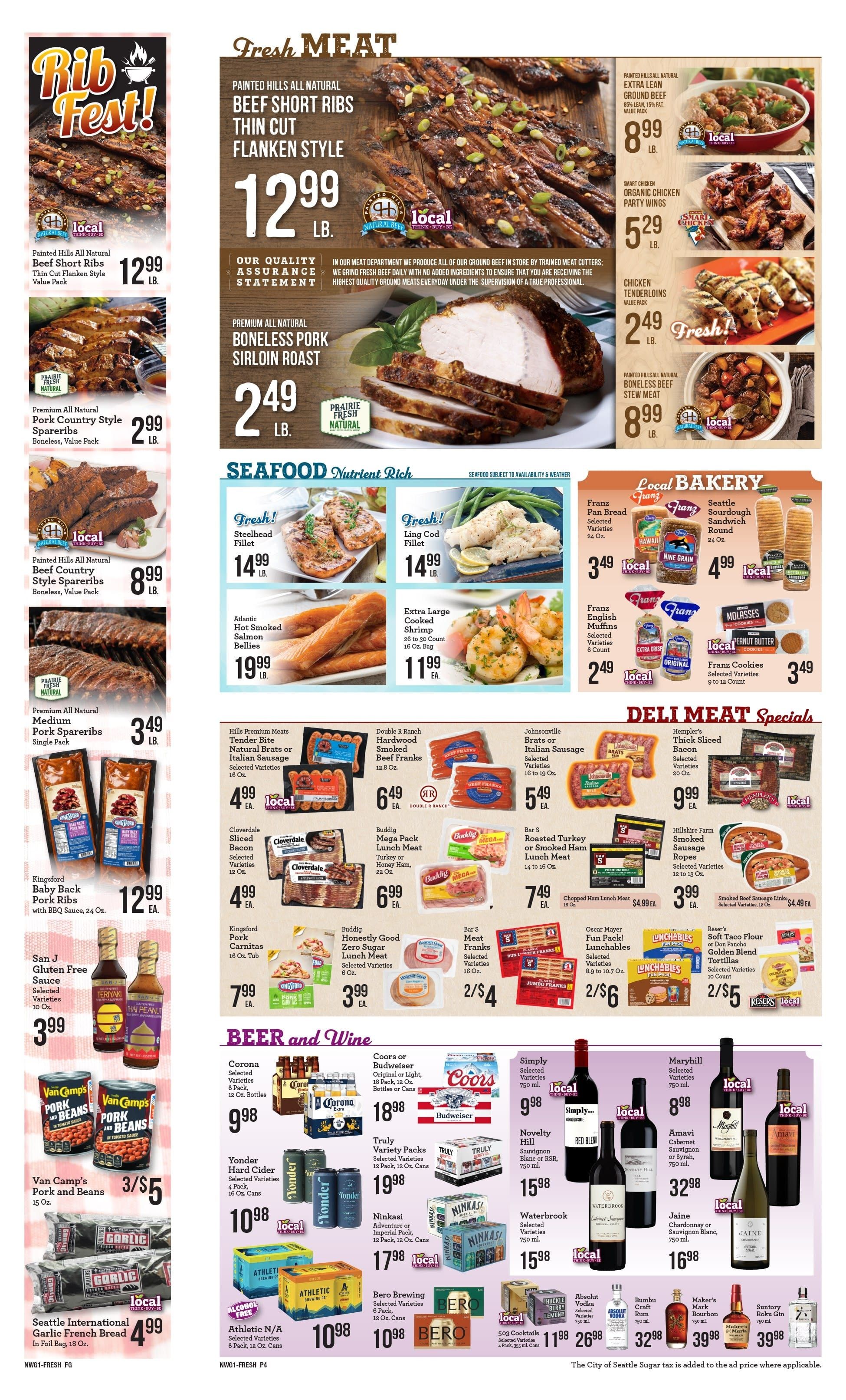 Ballinger Thriftway Weekly Ad August 12 - 18, 2026