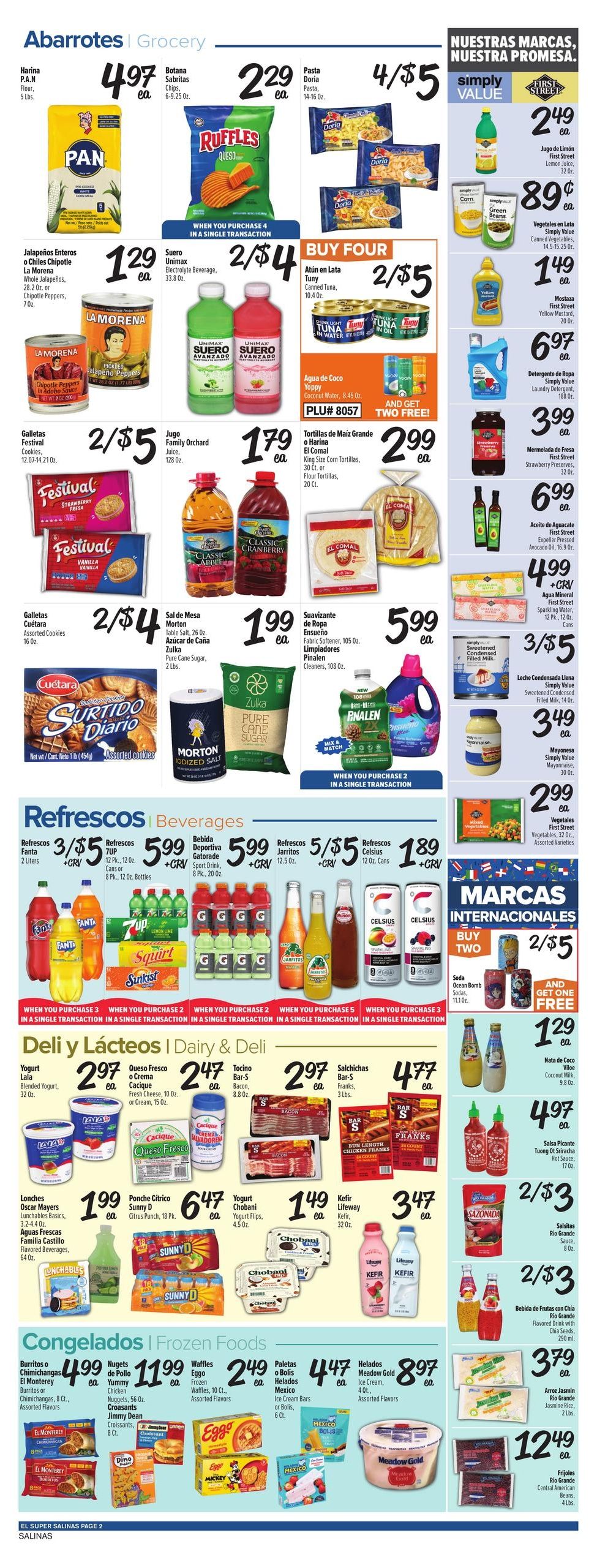 El Super (Salinas–Moss Landing Area, CA) Weekly Ad August 12 - 18, 2026