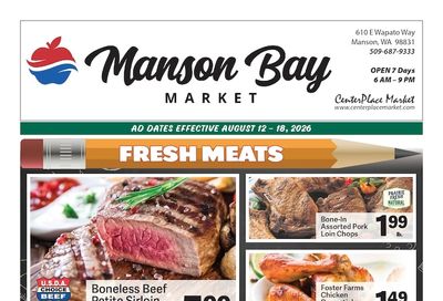 Manson Bay Market Weekly Ad August 12 - 18, 2026
