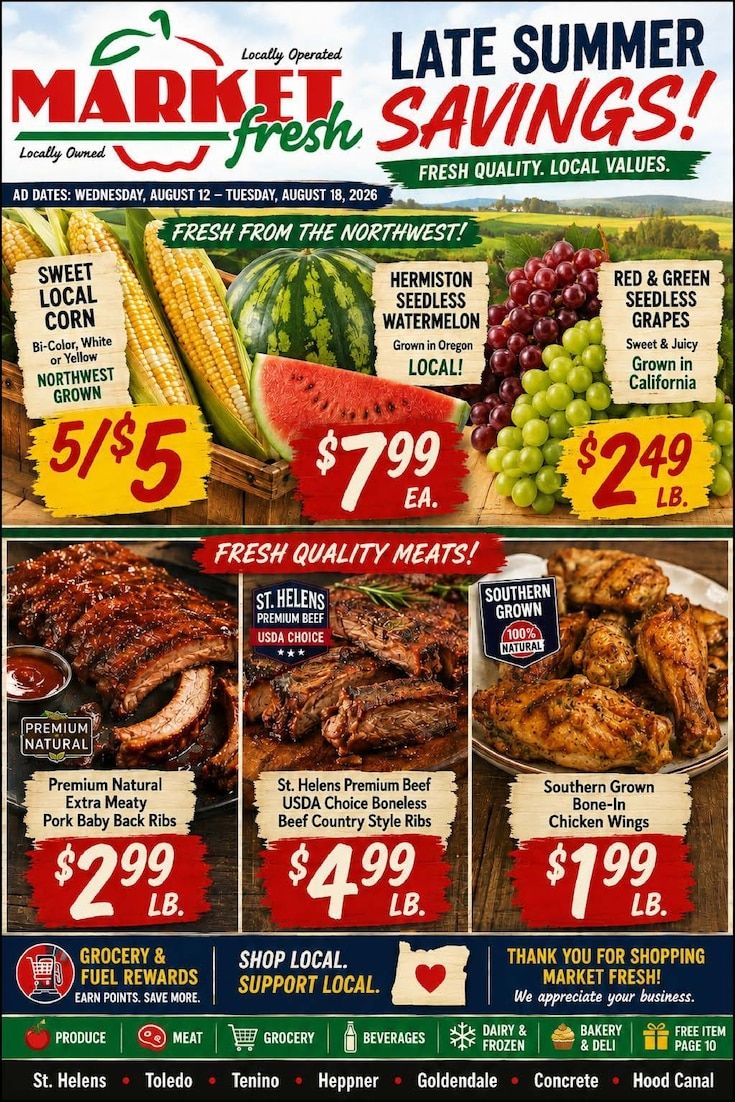 Concrete Market Fresh Weekly Ad August 12 - 18, 2026