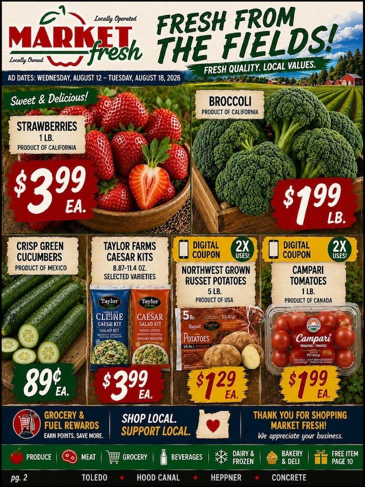 Concrete Market Fresh Weekly Ad August 12 - 18, 2026
