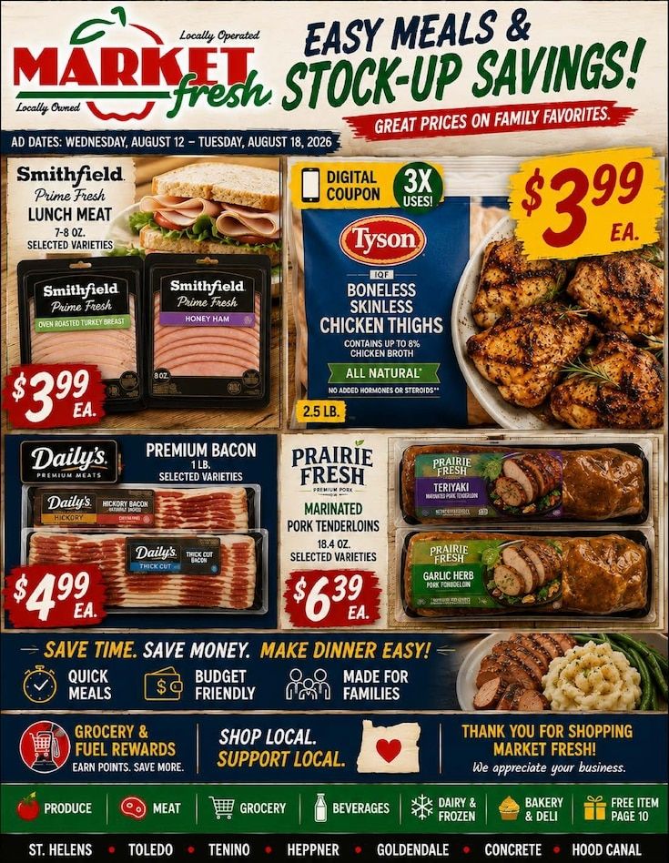 Concrete Market Fresh Weekly Ad August 12 - 18, 2026