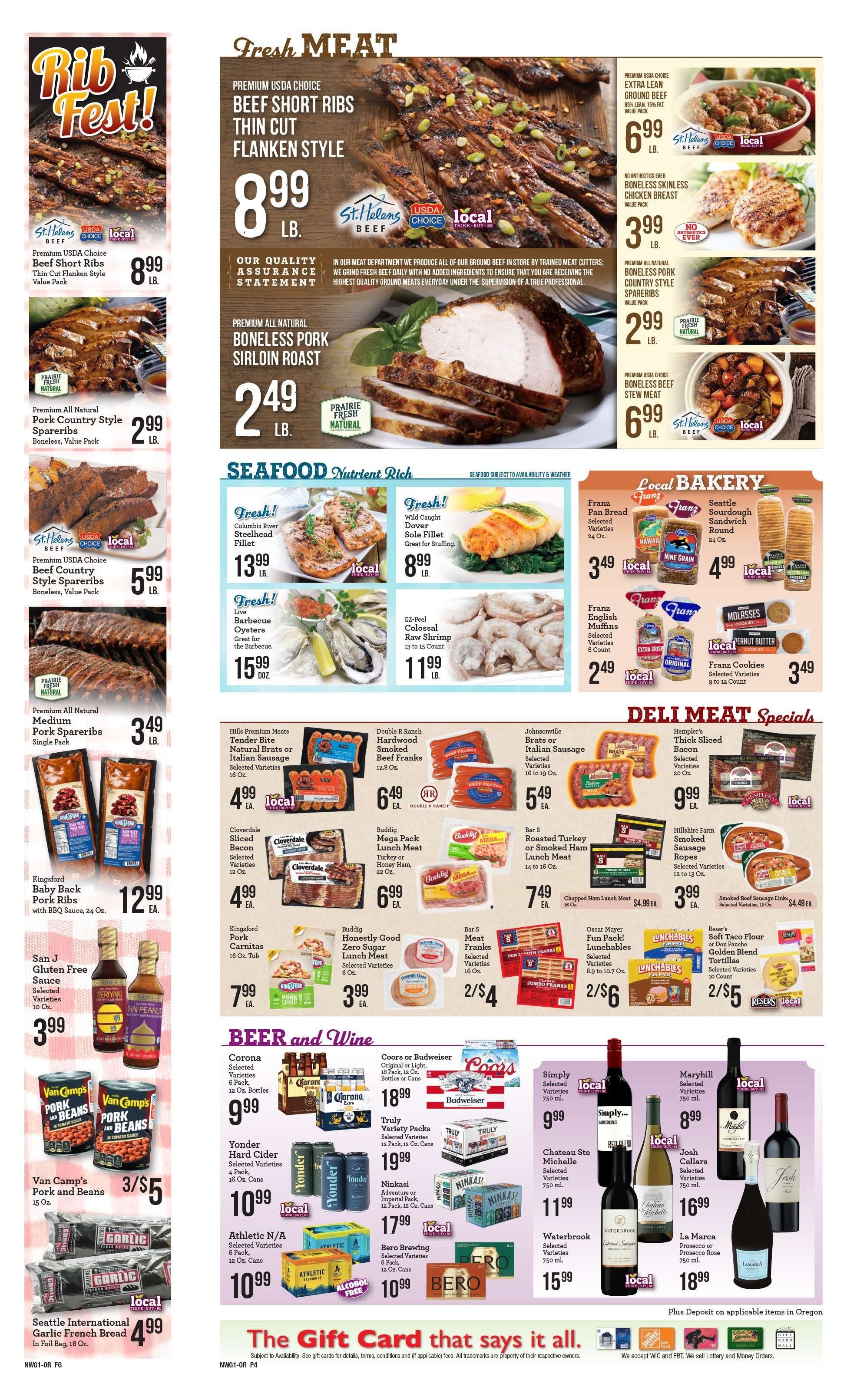 East County Thriftway Weekly Ad August 12 - 18, 2026