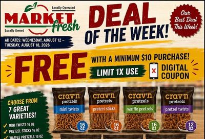 Goldendale Market Fresh Weekly Ad August 12 - 18, 2026