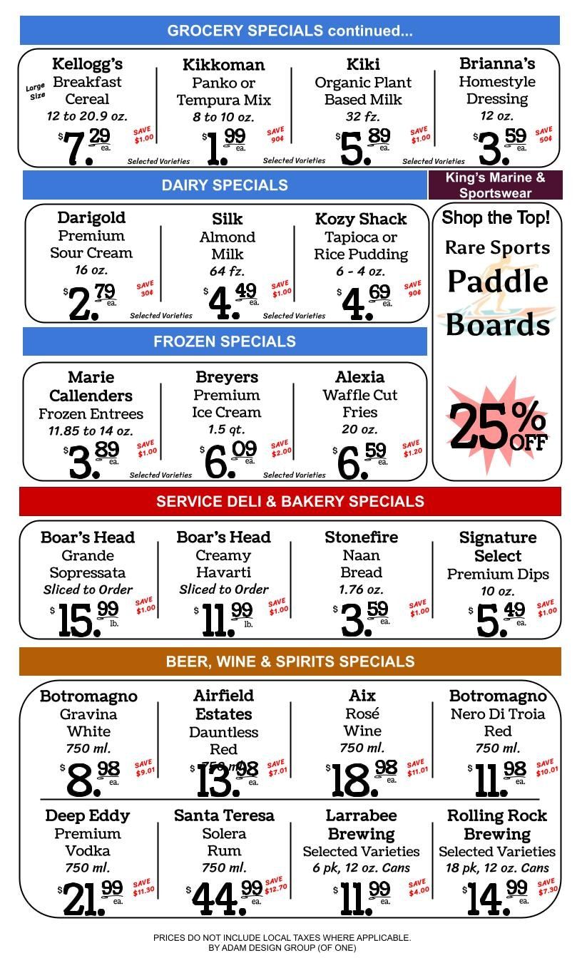 Kings Market Friday Harbor Weekly Ad August 12 - 18, 2026