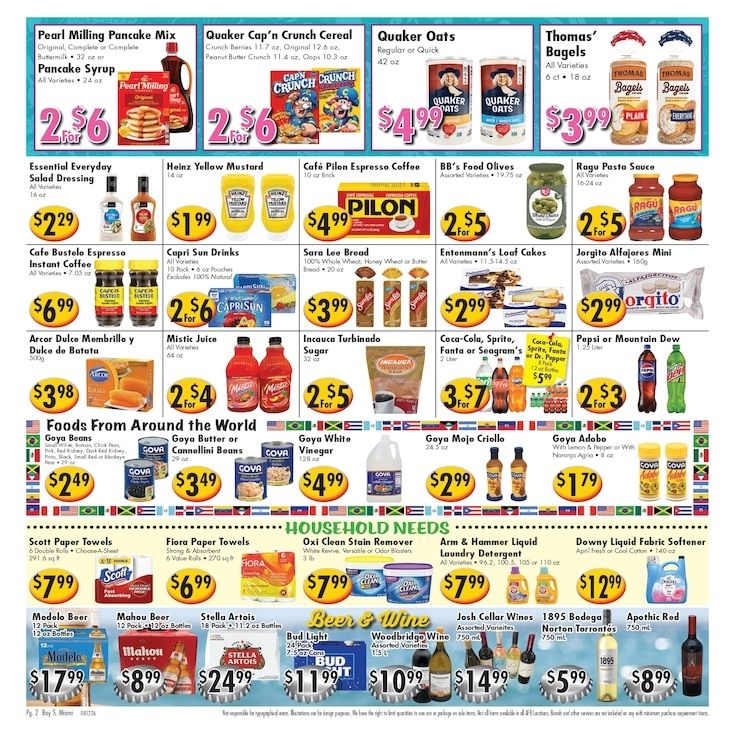Ideal Food Basket (Miami Beach, FL) Weekly Ad August 19 - 25, 2026