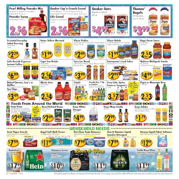 Ideal Food Basket (Dania Beach, FL) Weekly Ad August 12 - 18, 2026