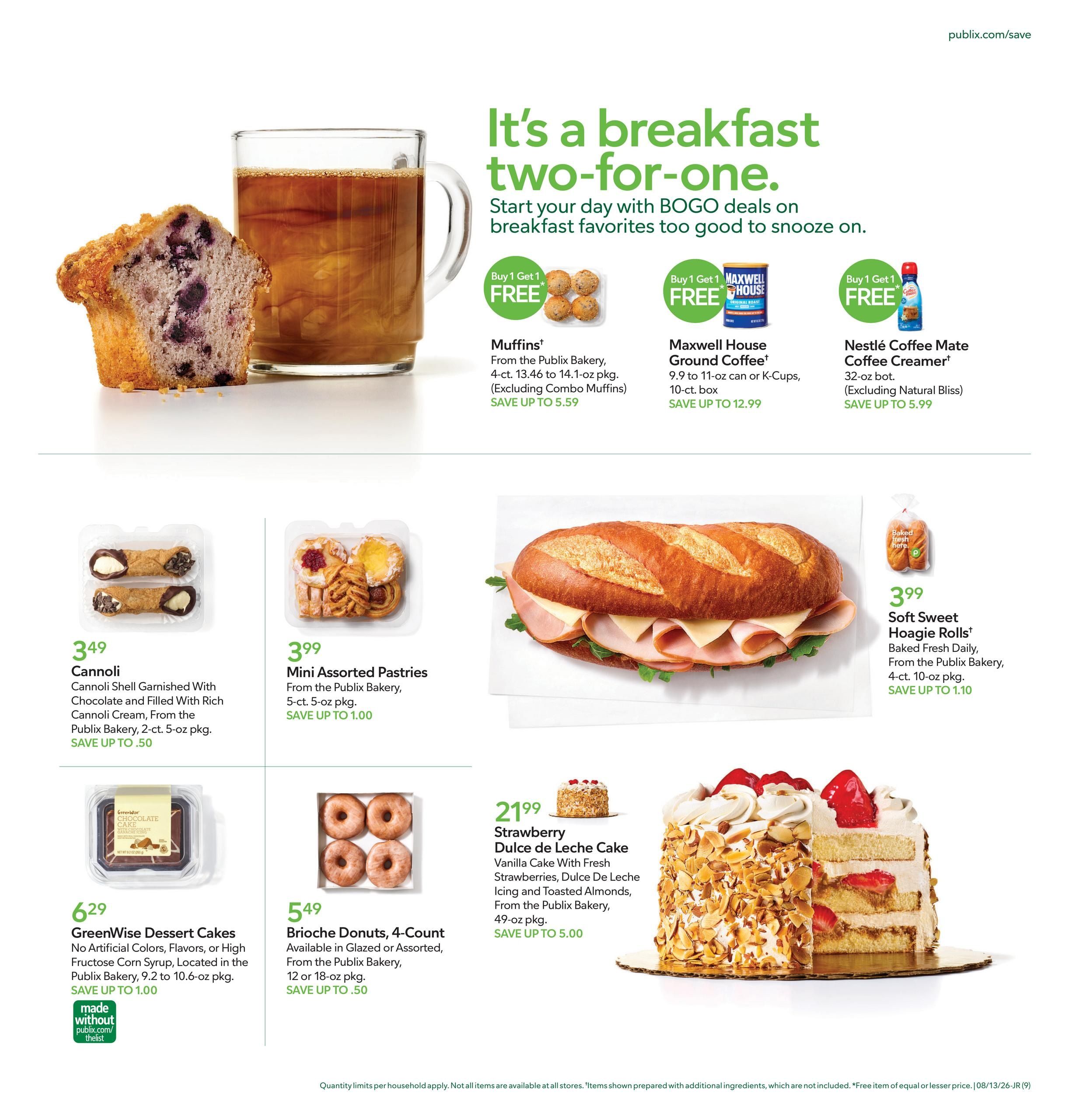 Publix (Estill–Beaufort Area, SC) Weekly Ad August 12 - 18, 2026