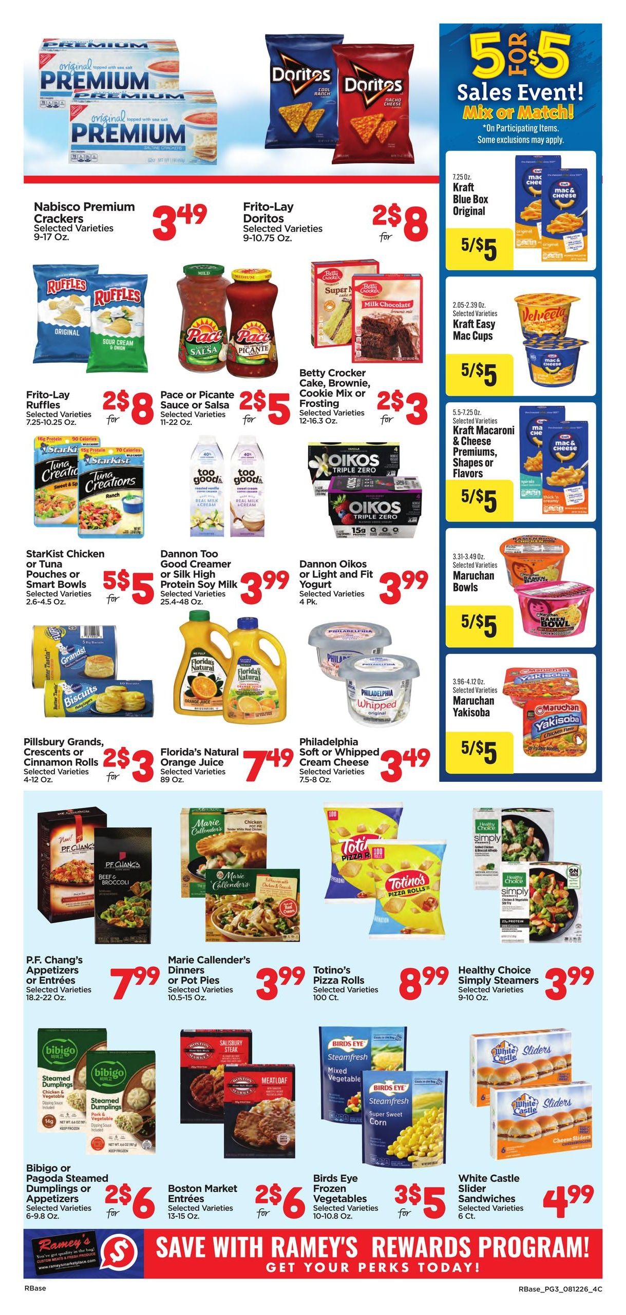 Ramey's (Chatom Area, AL) Weekly Ad August 12 - 18, 2026