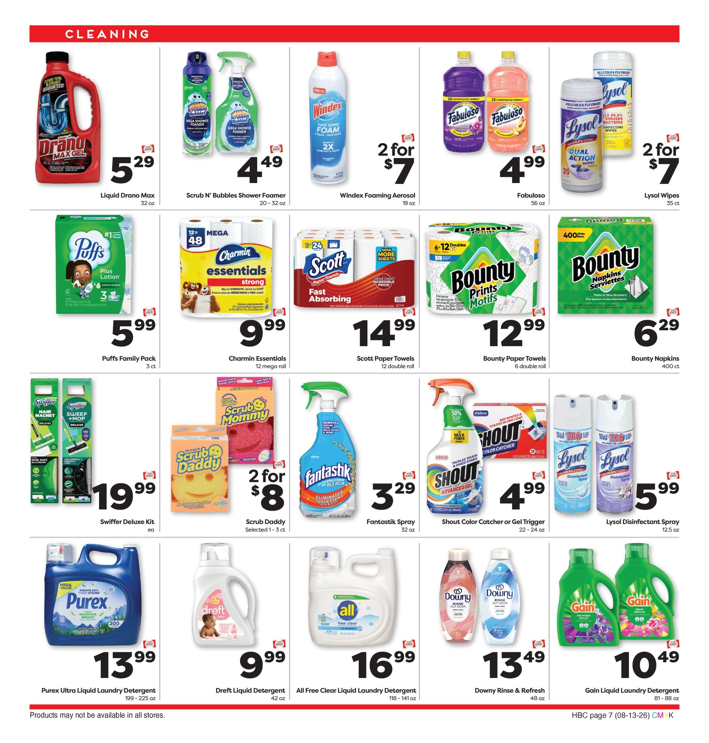 Weis Markets Monthly Home Weekly Ad August 13 - September 9, 2026