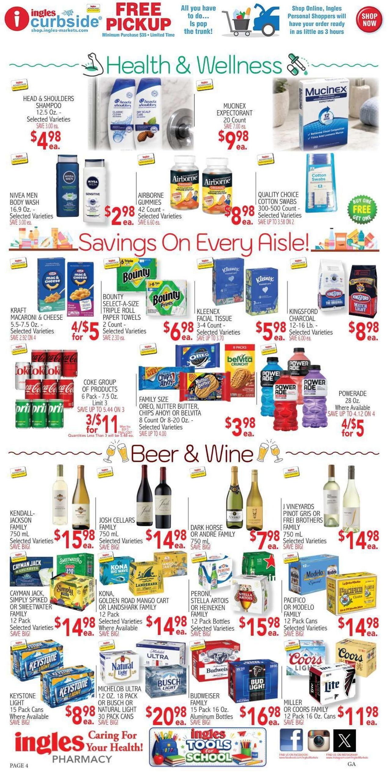 Ingles Markets (Sandy Springs Area, GA) Weekly Ad August 12 - 18, 2026