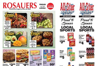 Rosauers (Vancouver–Ridgefield Area, OR–WA) Weekly Ad August 12 - 18, 2026